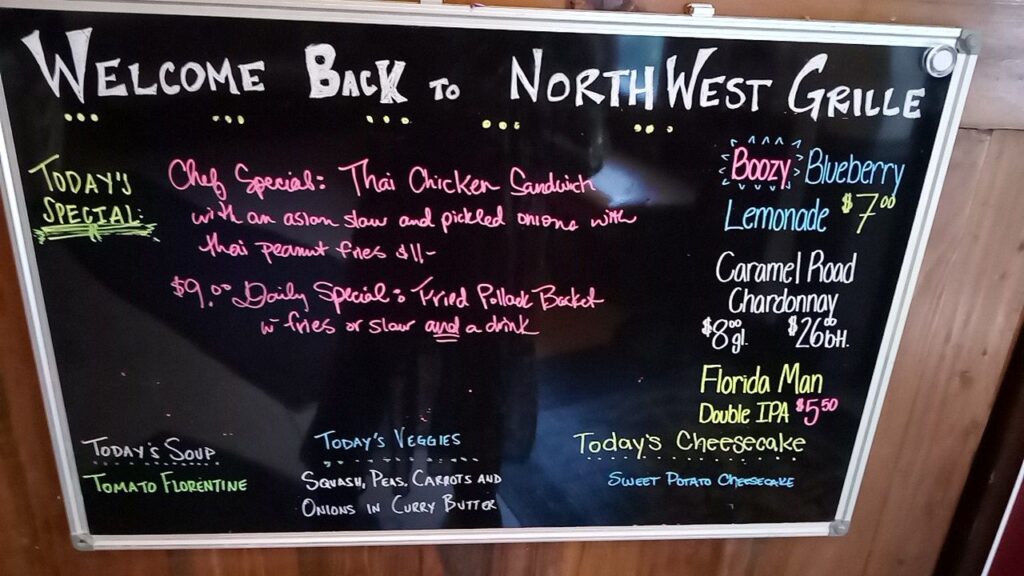 Northwest Grille Menu 6